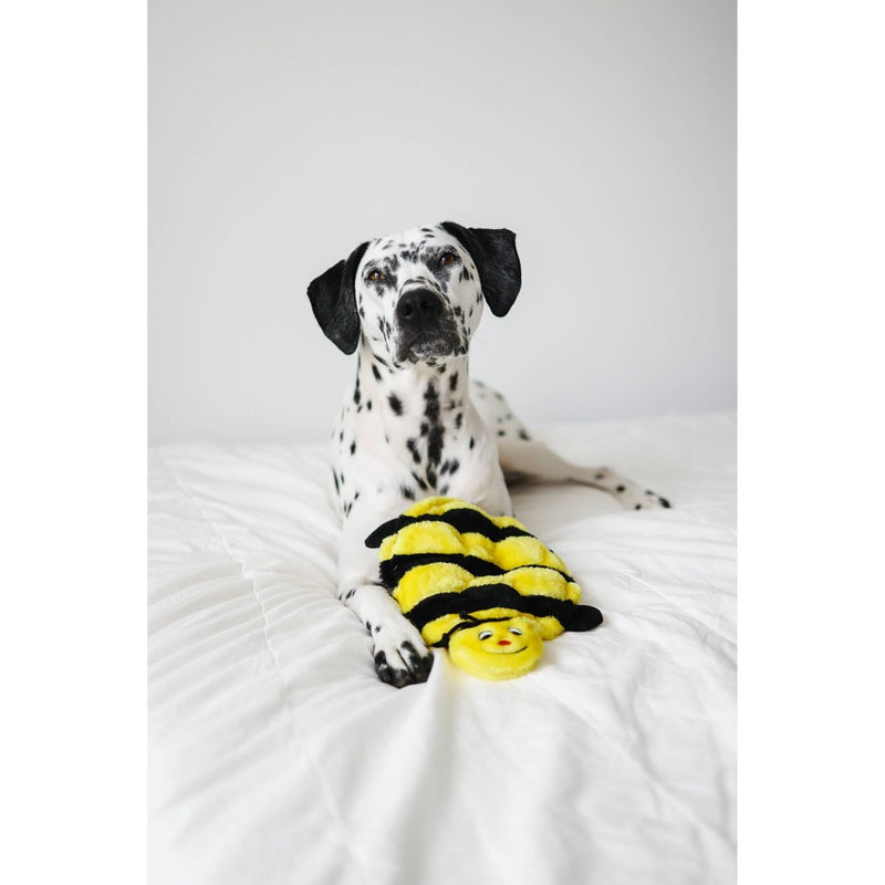 ZippyPaws Bertie the Bee Squeakie Crawler Dog Toy