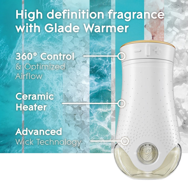 Glade PlugIns Scented Oil Air Freshener Refills - Sky & Sea Salt - 1.34 fl oz/2pk