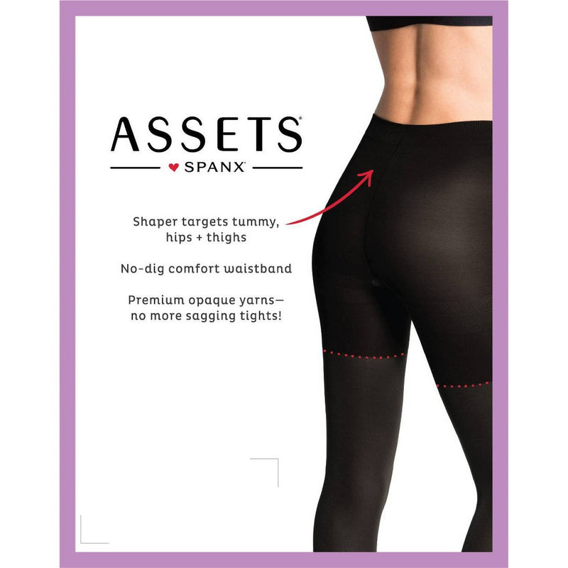 ASSETS by SPANX Women's Original Shaping Tights - Black 2
