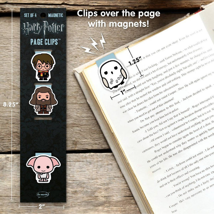 Harry Potter Chibi Hogwarts Page Clips