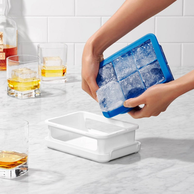 OXO Covered Ice Cube Tray Large Cubes