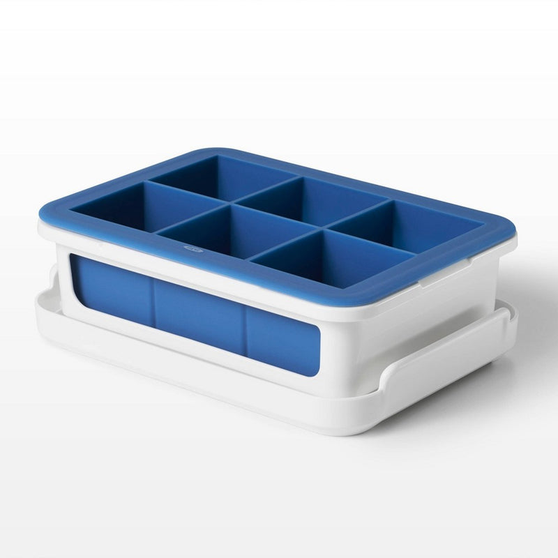 OXO Covered Ice Cube Tray Large Cubes