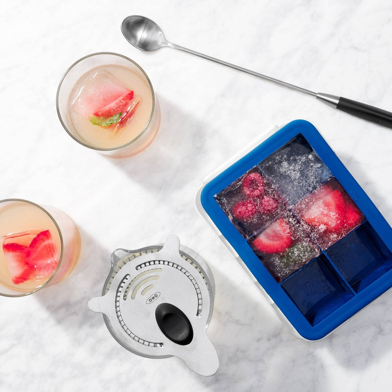OXO Covered Ice Cube Tray Large Cubes