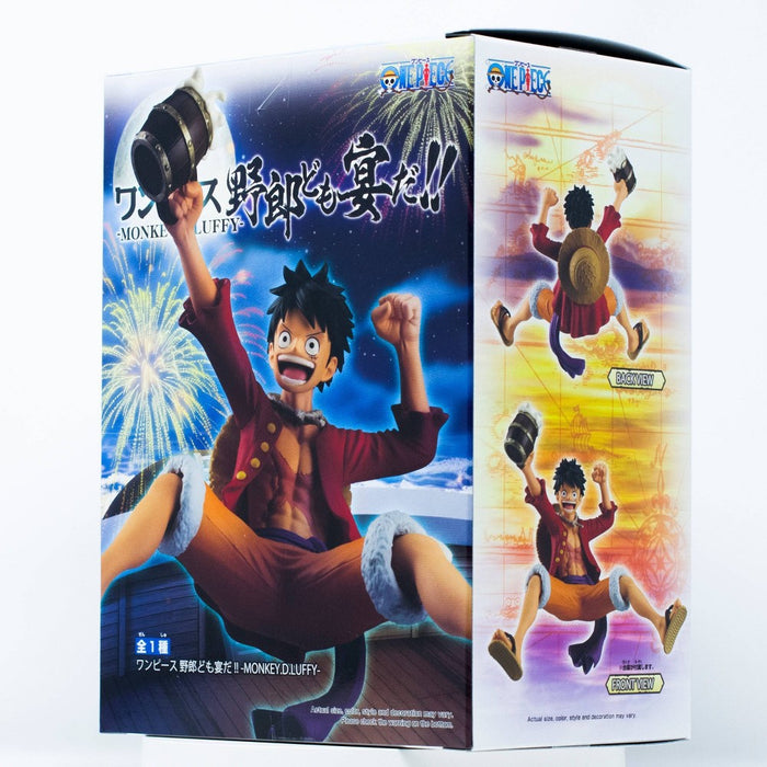 It's a Banquet!! Monkey D. Luffy 3" Figure