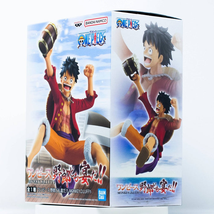 It's a Banquet!! Monkey D. Luffy 3" Figure