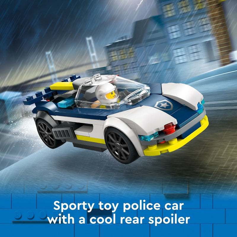 LEGO City Police Car and Muscle Car Chase Pretend Play Toy 60415