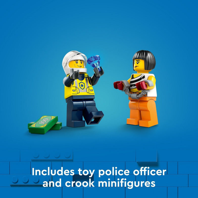 LEGO City Police Car and Muscle Car Chase Pretend Play Toy 60415