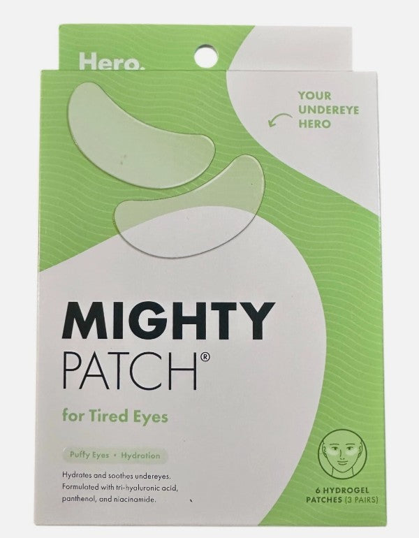 Hero Cosmetics Mighty Patch for Tired Eyes - 6ct -EXP:07/04/2026