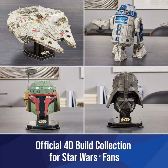 4D BUILD - Star Wars R2-D2 Model Kit Puzzle 201pc