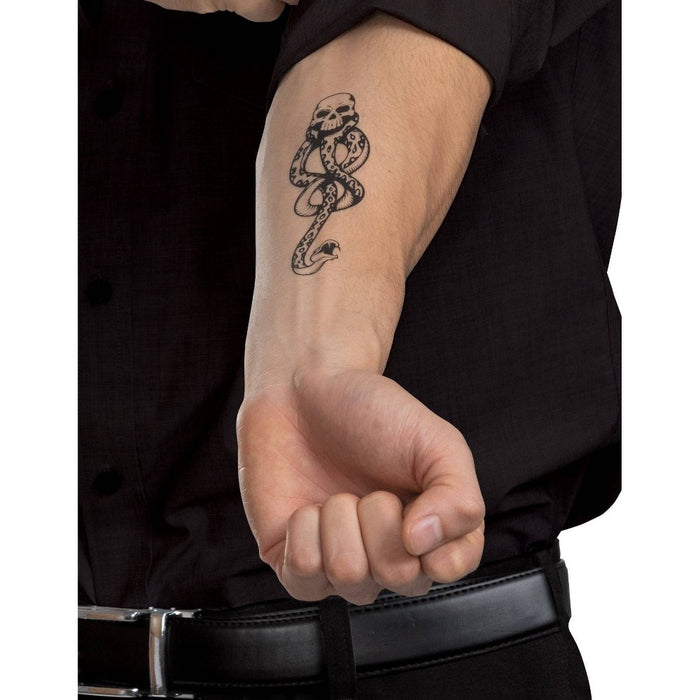 Adult Harry Potter Death Eater Halloween Costume Accessory Set