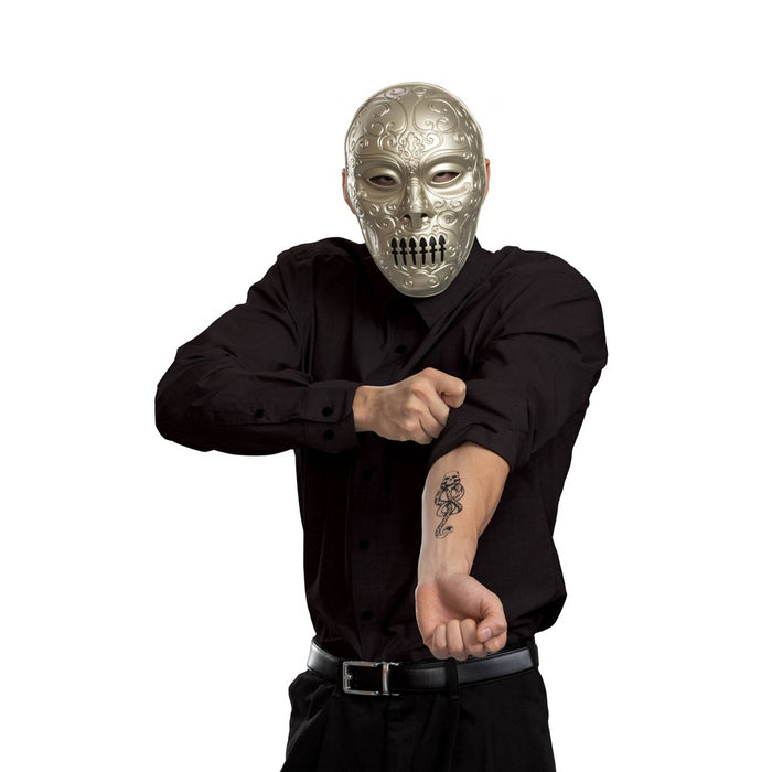 Adult Harry Potter Death Eater Halloween Costume Accessory Set