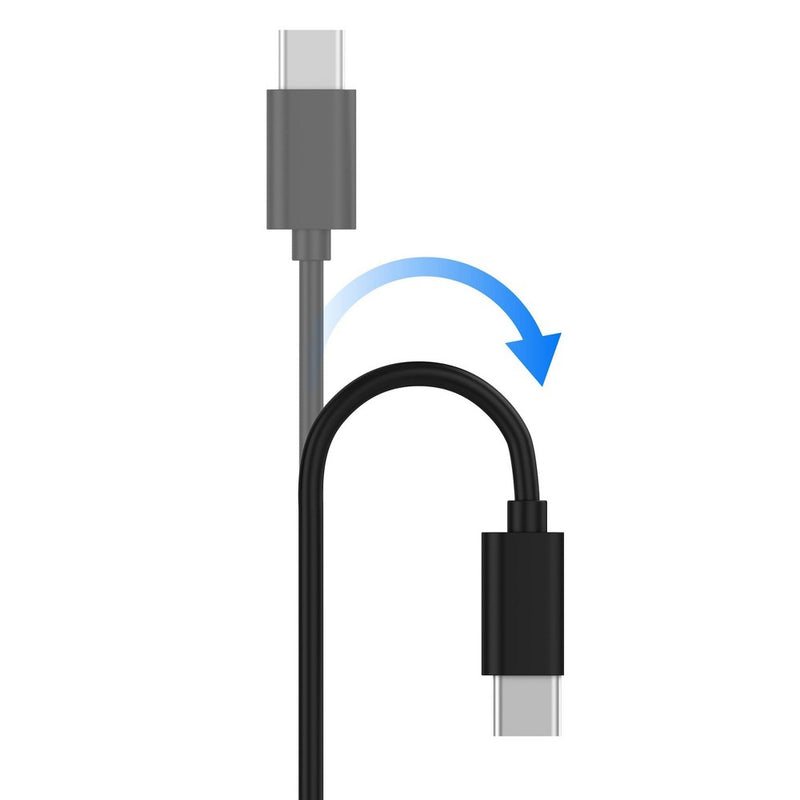 Just Wireless 10' TPU Type-C to USB-A Cable - Black