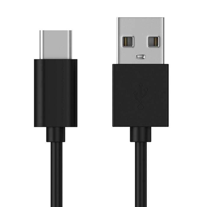 Just Wireless 10' TPU Type-C to USB-A Cable - Black