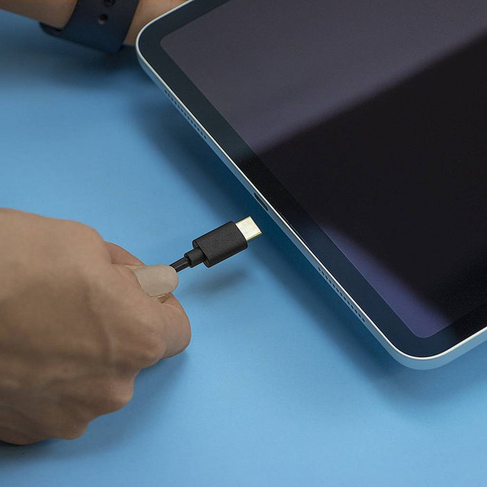 Just Wireless 10' TPU Type-C to USB-A Cable - Black