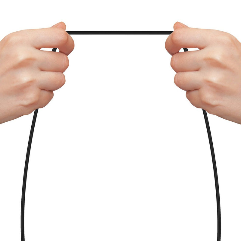 Just Wireless 10' TPU Type-C to USB-A Cable - Black