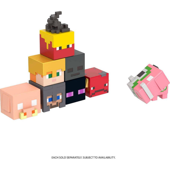 Minecraft Mob Head Mini Piglin Figure