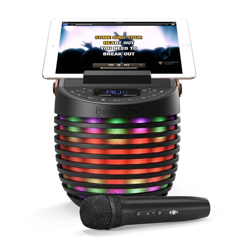 Singing Machine SingCast One Casting Bluetooth Karaoke System