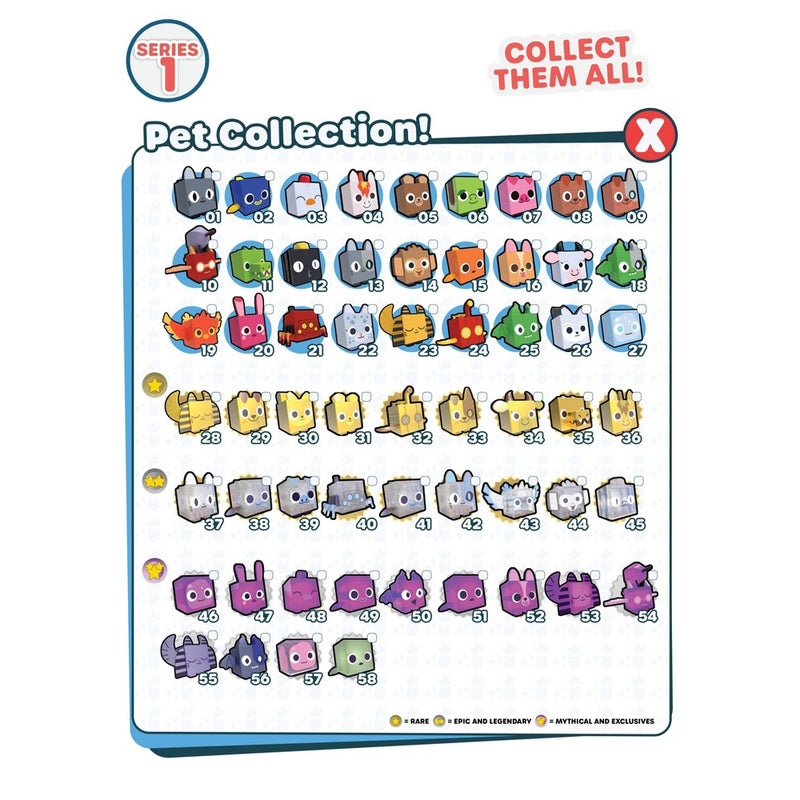 Pet Simulator X Series 1 4pk (Target Exclusive)