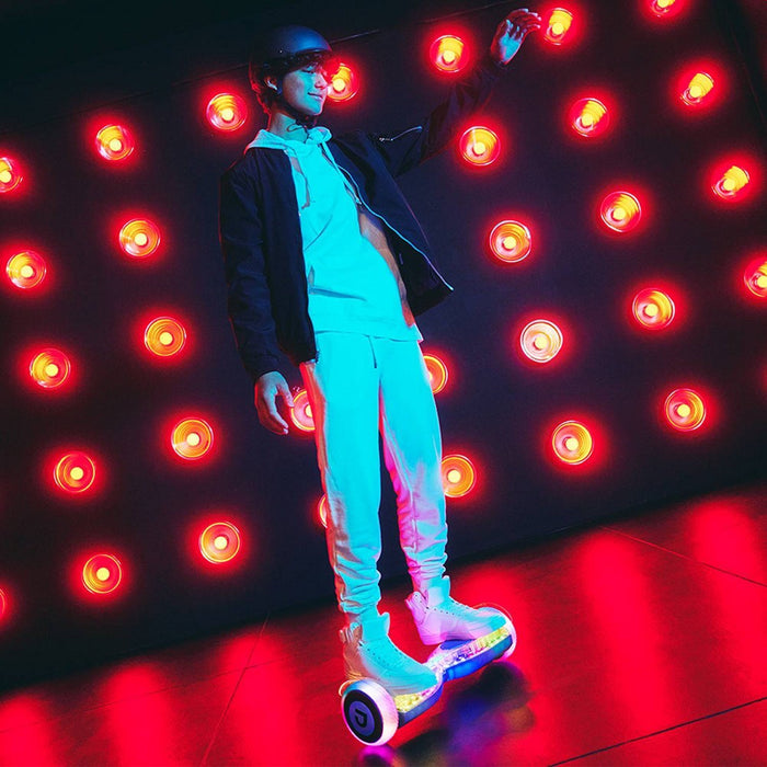 Jetson Pixel Hoverboard - White (LOCAL PICKUP ONLY)
