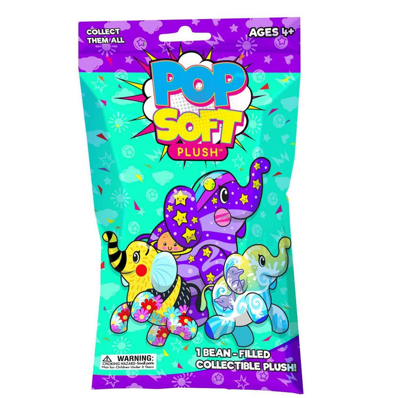 Pop Art Soft Mystery Mini Elephants