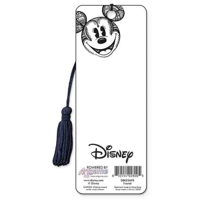 Disney 3D Bookmark Mickey Fractal (Hardcover)