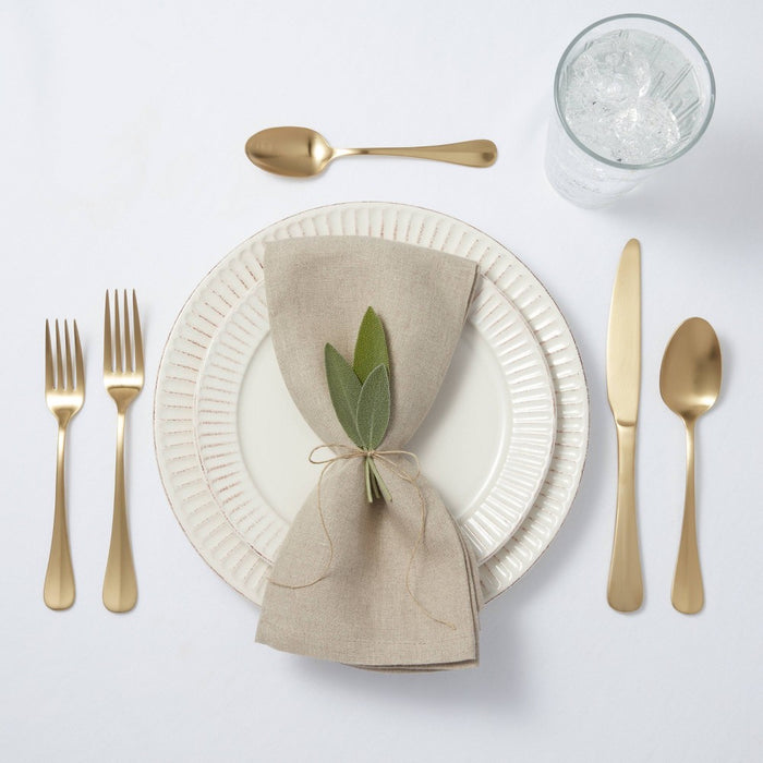 20pc Sussex Flatware Set Gold - Threshold