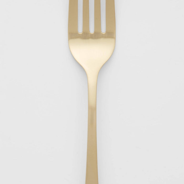 20pc Sussex Flatware Set Gold - Threshold