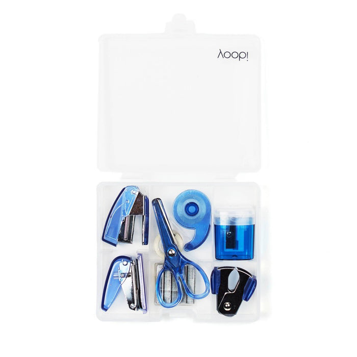 Mini Office Supply Kit Blue - Yoobi