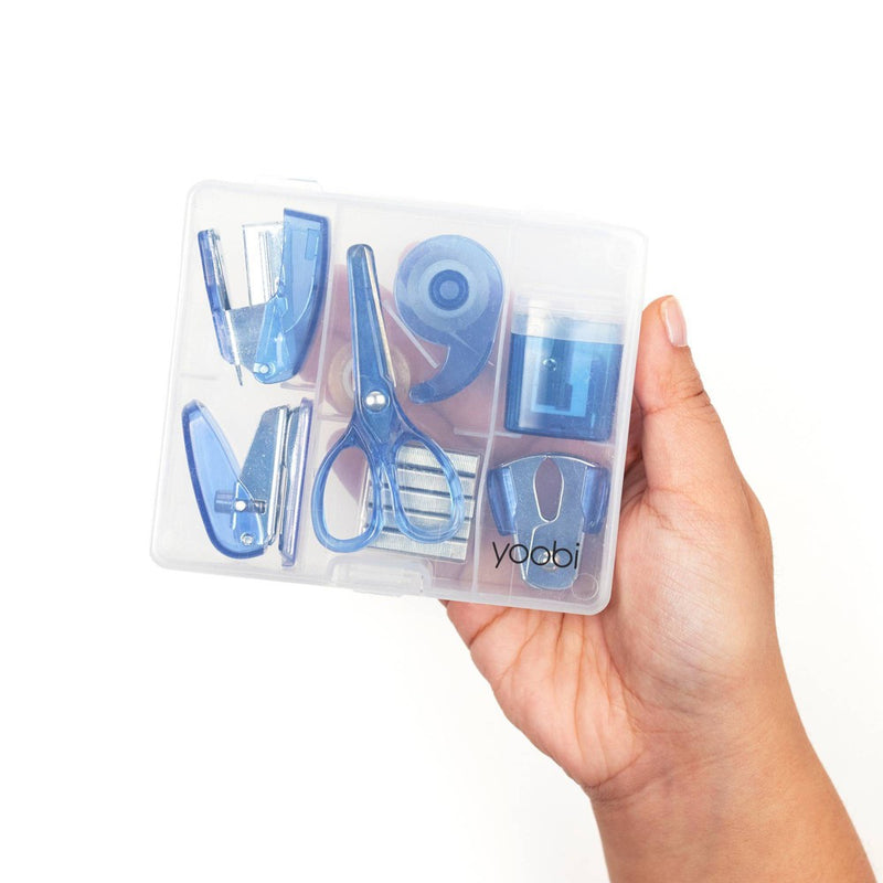Mini Office Supply Kit Blue - Yoobi