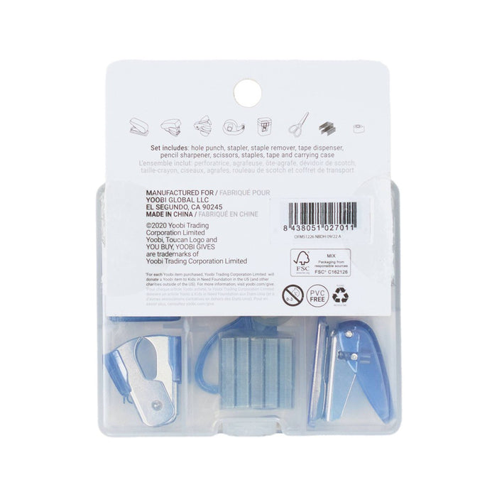 Mini Office Supply Kit Blue - Yoobi