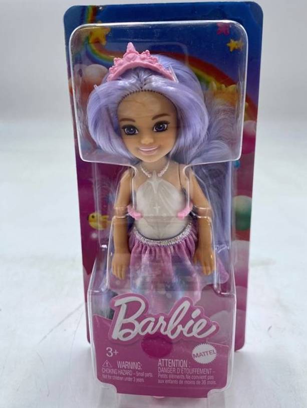 Barbie Chelsea Unicorn Purple Hair