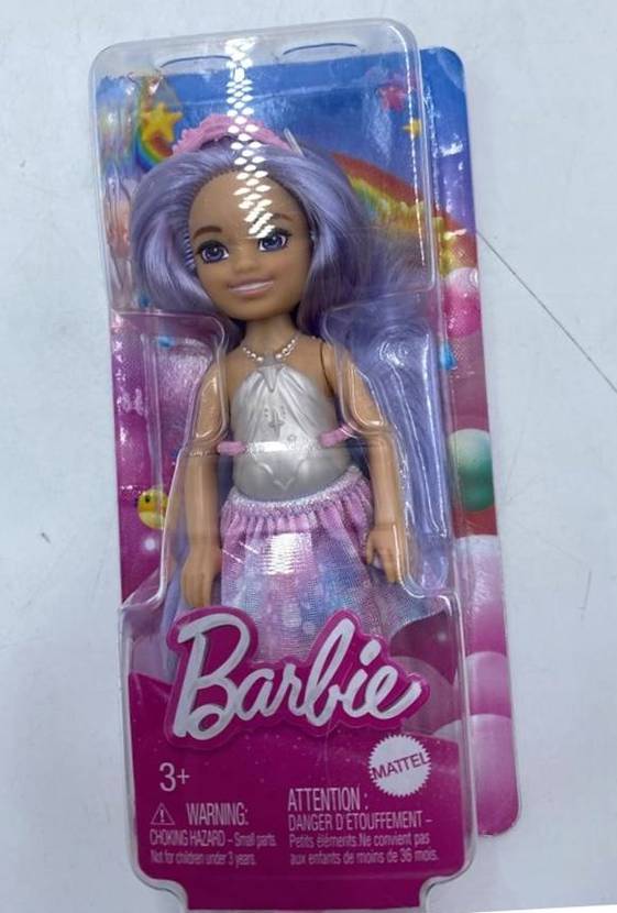 Barbie Chelsea Unicorn Purple Hair