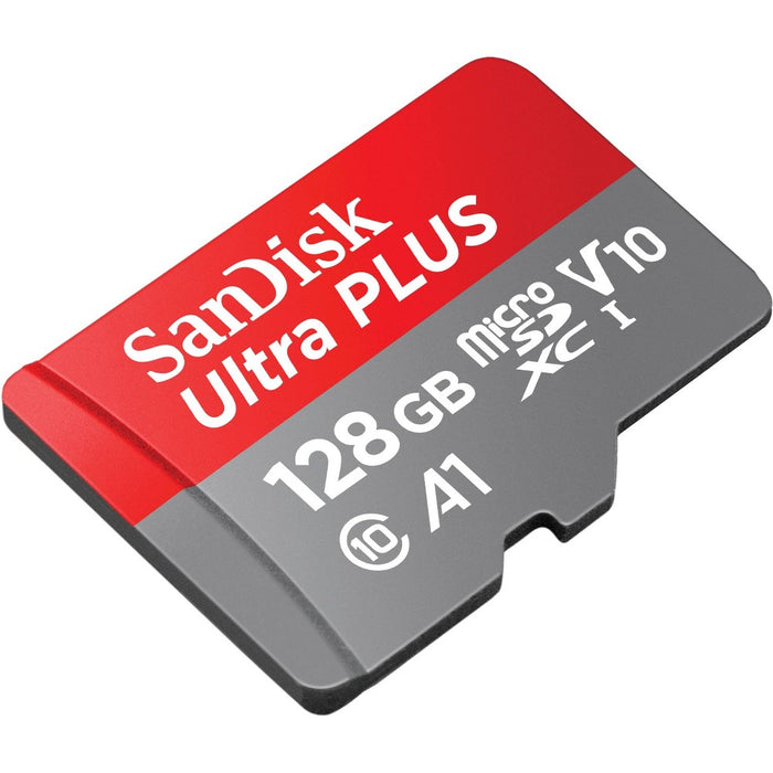 SanDisk Ultra PLUS 128GB microSD Memory Card