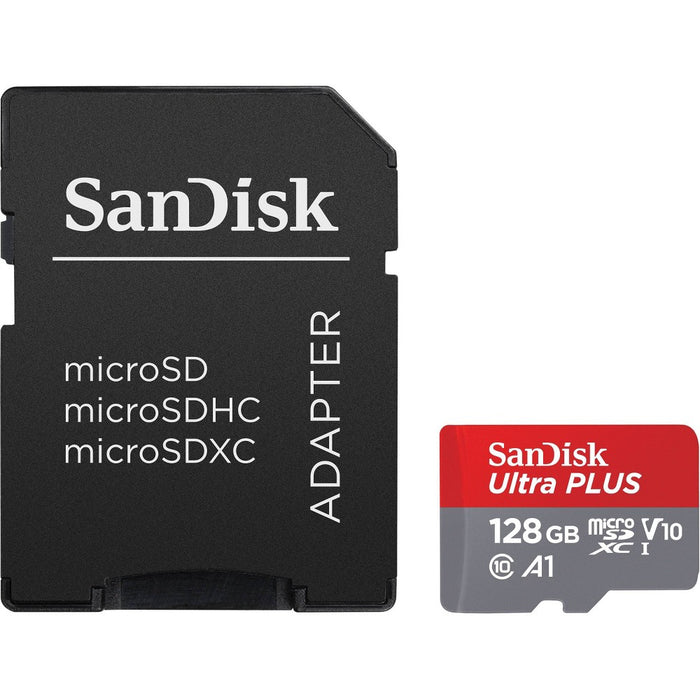 SanDisk Ultra PLUS 128GB microSD Memory Card