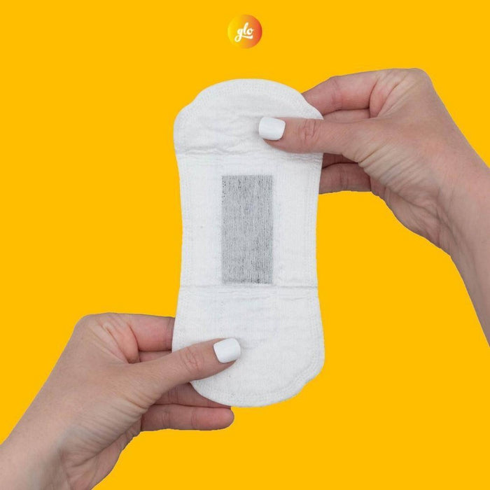 glo Here We Flo Megapack of Bamboo Liners for Sensitive Bladder for Leak Protection and Comfort - 54ct