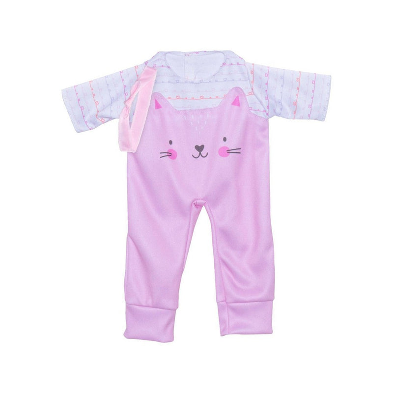 Perfectly Cute Kitty Romper for 14" Baby Dolls