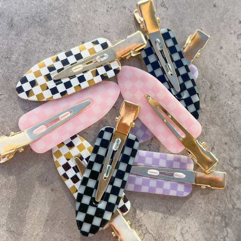 Holler and Glow Creaseless Hair Clips - Gold - 8ct