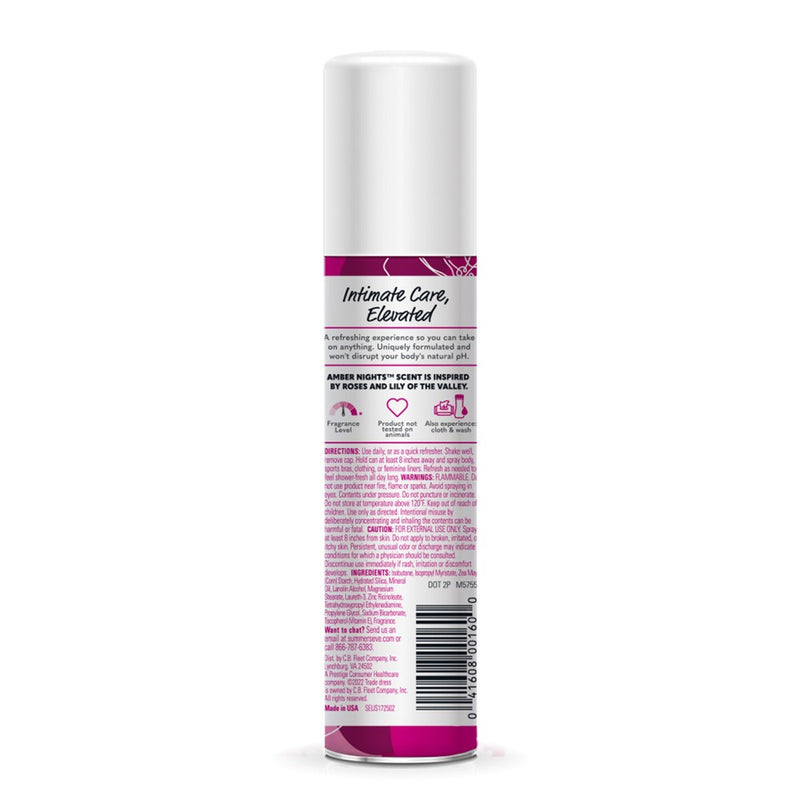 Summer's Eve Amber Nights Feminine Spray - 2 fl oz