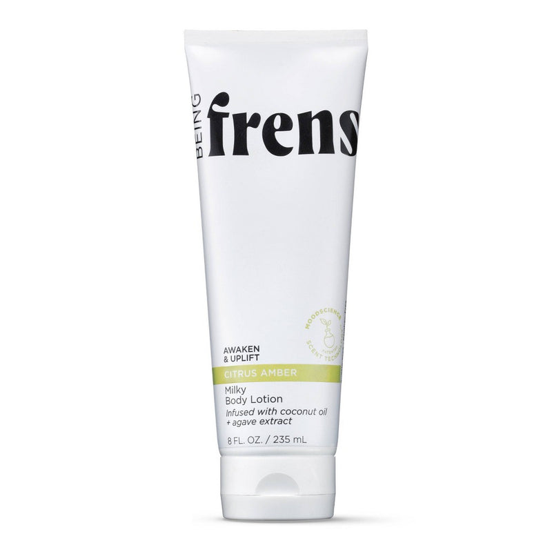 Being Frenshe Milky Hydrating Lotion for Dry Skin with Coconut Oil Floral Citrus Amber - 8 fl oz