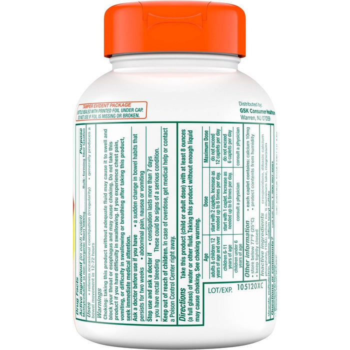 Citrucel Caplets Fiber Therapy for Occasional Constipation Relief - 180ct