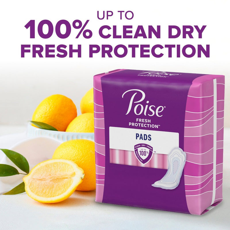 Poise Original Design Postpartum Incontinence Pads for Women - Ultimate Absorbency - Regular - 33ct