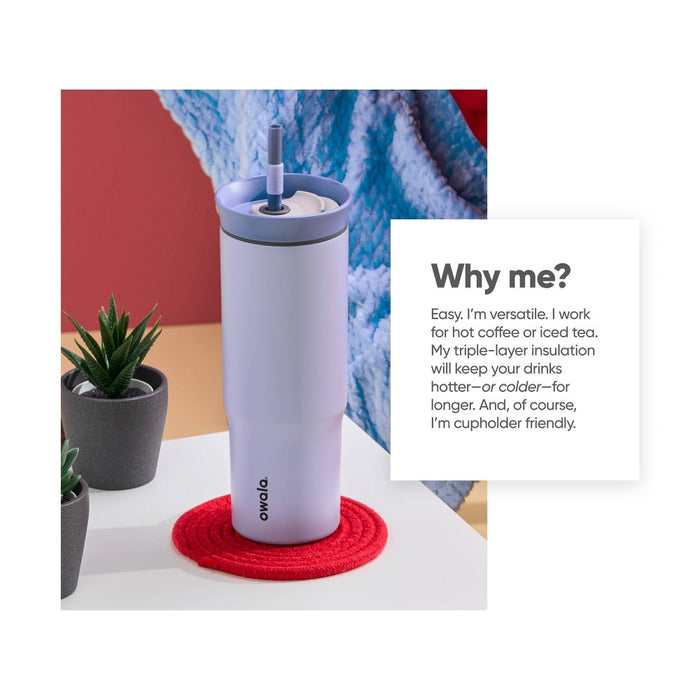 Owala 24oz Stainless Steel Straw Tumbler - Honest