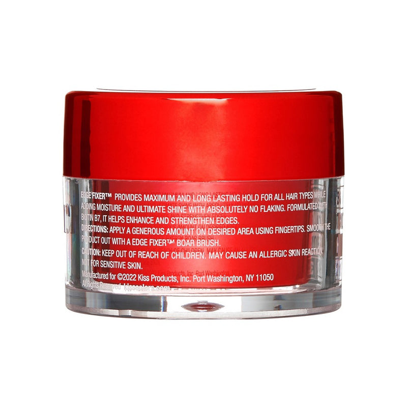 KISS Products Colors & Care Maximum Hold Edge Fixer Hair Gel - Strawberry Acai - 1.01 fl oz