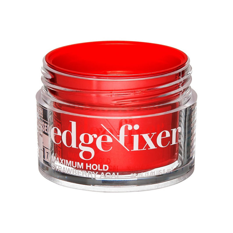 KISS Products Colors & Care Maximum Hold Edge Fixer Hair Gel - Strawberry Acai - 1.01 fl oz