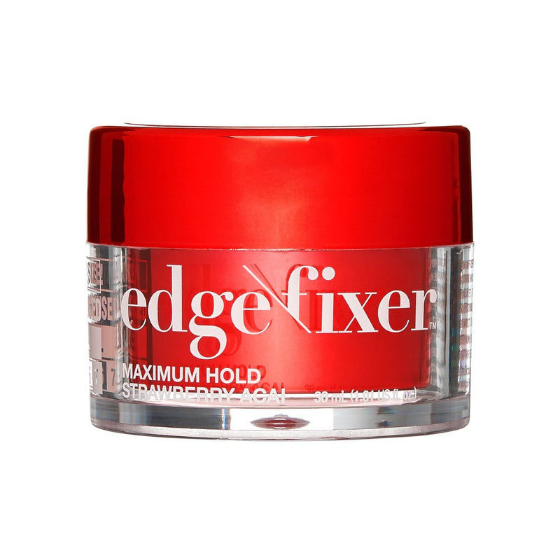 KISS Products Colors & Care Maximum Hold Edge Fixer Hair Gel - Strawberry Acai - 1.01 fl oz