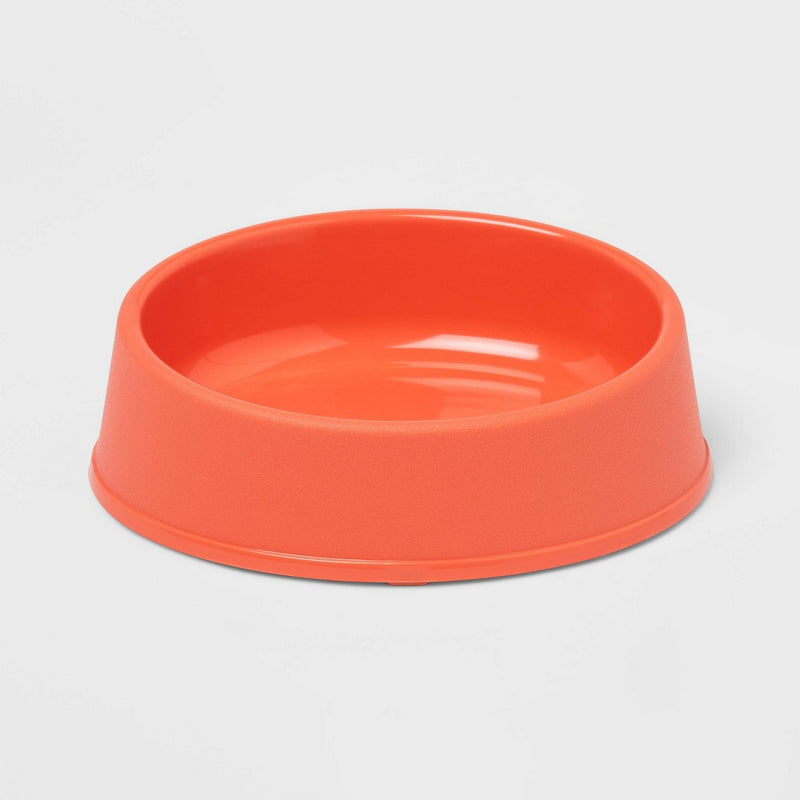 Standard Polypro Dog and Cat Bowl - Coral Pink - 0.75 Cup - Boots & Barkley