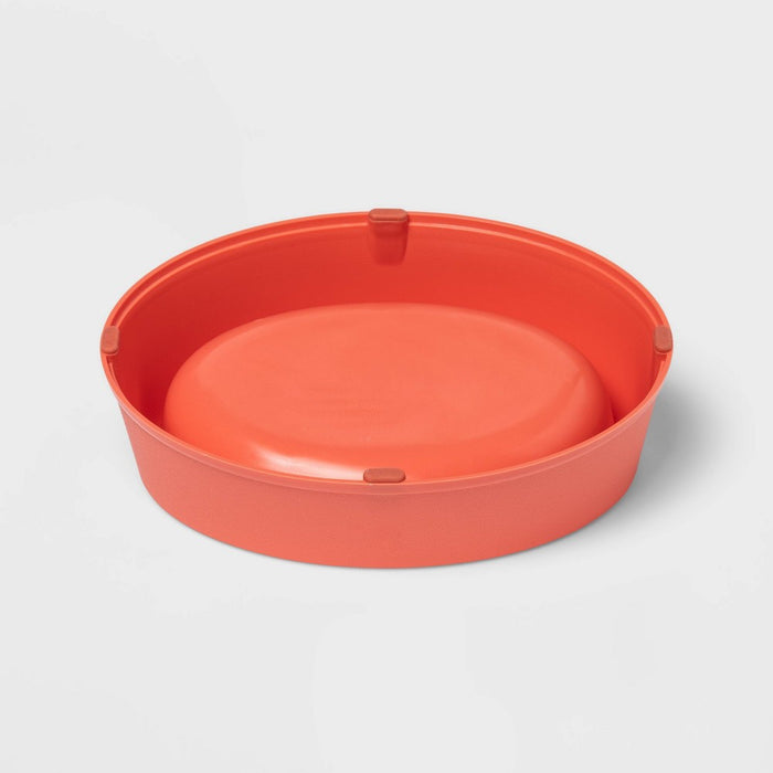 Standard Polypro Dog and Cat Bowl - Coral Pink - 0.75 Cup - Boots & Barkley