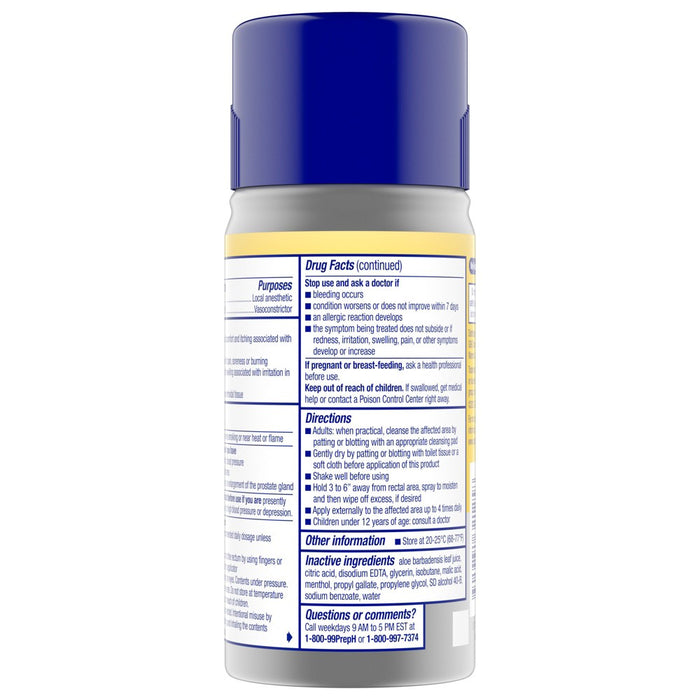 Preparation H Rapid Relief Spray - 3.8 fl oz