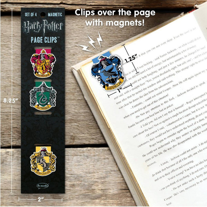 Harry Potter House Crest Page Clips