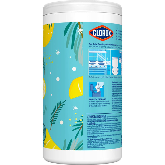 Clorox Disinfecting Wipes - Crisp Lemon - 75ct